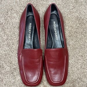 Rockport Women's Burgundy Flats